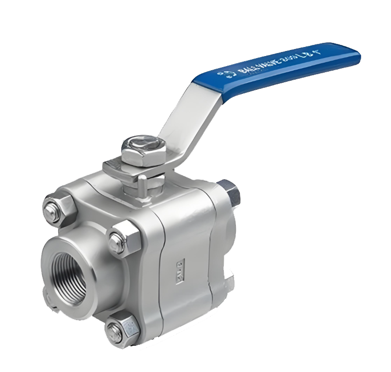High-pressure floating ball valve
